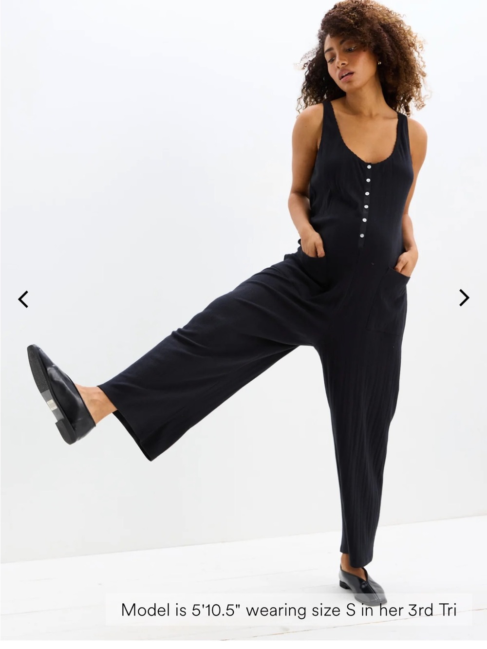 Hatch Maternity The All Tri Jumpsuit Size 0